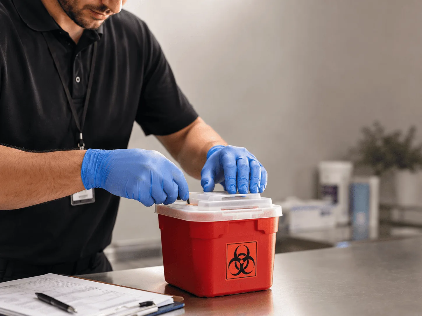 Why choose Sharps Waste Disposal in Foss, OK